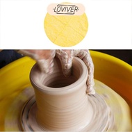 LOVIVER Round Pottery Wheel Cloth Towel Pad Turntable Wheel Cloth Reusable Cleaning Cloth Pottery Sc