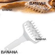 BANANA1 Pizza Dough Docker, Prevent Blistering PP Dough Docker Roller, Durable Hole Puncher Labor-Sa
