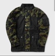 Barbour x bape cameo jacket