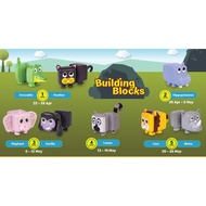MCDO BUILDING BLOCKS HAPPY MEAL TOYS