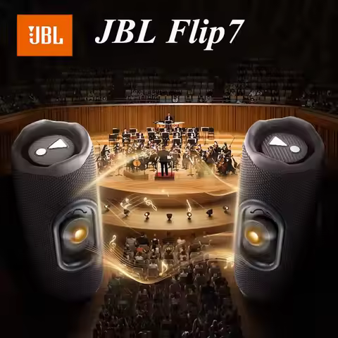 JBL Flip 7 Original Portable Wireless Bluetooth Intelligent Speakers Connectable to JBL Application 