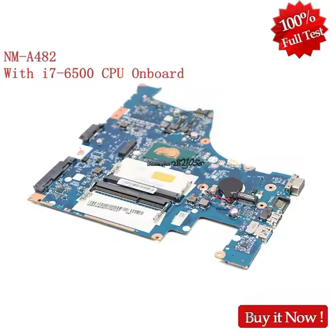 NOKOTION BMWQ1 BMWQ2 NM-A482 MainBoard for lenovo IdeaPad 300-15 300-15ISK 15.6'' Laptop Motherboard