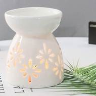 wsustore--Ceramic Diffuser Candle Burner Ceramic Burning Essential Oils Diffusers Aromatic Lamp