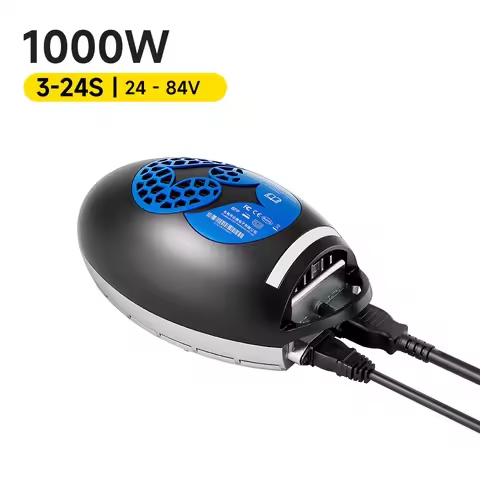 DALY Battery Charger Li-ion NMC LifePO4 Lithium LFP 24V 36V 48V 60V 72V 1000W Battery Charger Golf C