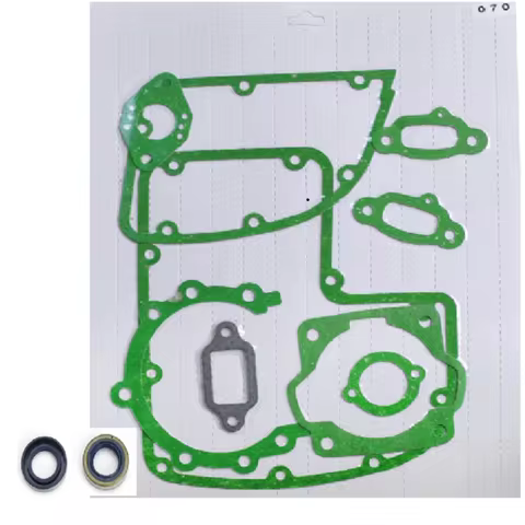 Full Set Oil Seal Cylinder Crankcase Muffler Intake Cleaner Carburetor Gasket Fit For Stihl MS070 MS