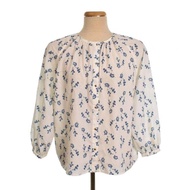 23Ku trois ViN Blouse flour Long sleeves Direct from Japan Secondhand