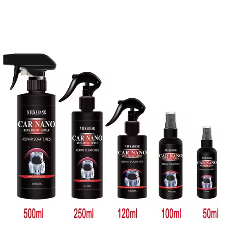 Automotive Nano Coating Agent Crystal Plating Liquid Car Paint Repair Polishing Hand Spray Water Wax