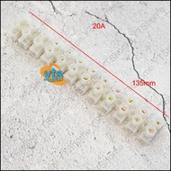 20A PVC Connector Terminal Block Barrier Wire Connector