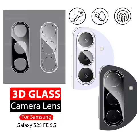 For Samsung S25 FE 1~3pcs 3D Lens Protector For Galaxy S25 FE S25fe s 25 fe Camera Tempered Glass le