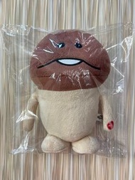 絕版 官方正版 方吉 nameko なめこ mushroom garden 公仔 菇菇栽培 大約23.5 cm高 可以企喺度 擺設 中古 收藏 毛公仔 景品 稀有