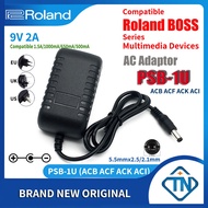 9V 2A AC DC Adapter PSB-1U for Roland Edirol LVS-400 P-10 P-10-R V-02HD V-1 V-4 V-4EX V-8 VB-99 Vide