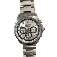 SEIKO Men's Watch Quartz Analog Stainless Steel WHT SLV 8T63-01T0 Direct from Japan Secondhand