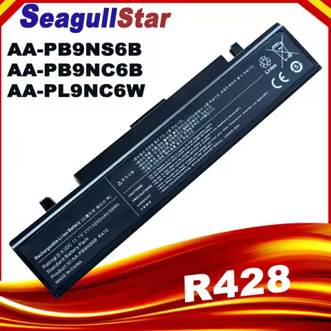 New Battery R428 for SAMSUNG RC410 RC510 RC512 RC710 RF410 RF510 RF511 RF711 RV520 RV410 RV508 AA-PB