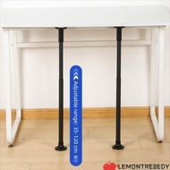 LEMONTRE8EDY Table Support Rod, Folding Adjustable Height Furniture Support Legs, Heighten Stainless
