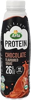 Arla Protein Chocolate Flavoured Shake, 500g - BCAA (Lactose Free)