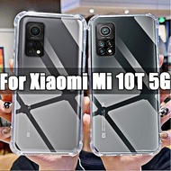 Clear Phone Soft Case for Xiaomi Mi 10T 5G Airbags Shockproof Anti-scratch Phone Covers