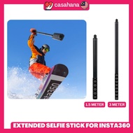🔥READY STOCK🔥 Proocam Long Invisible Selfie Stick Monopod 1.5 meter / 3 meter Adjustable for Insta36