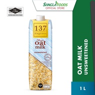 137 degrees Oat Milk Unsweetened (1 x 1L) Halal Certified