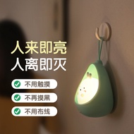Boom Led Body Sensor Light Charging Home Floor Closet Cabinet Touch Night Light Gift Wholesale
