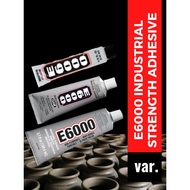 E6000 Industrial Strength Adhesive Mini Small Tube Glue (Bond Adhesive Ceramic Plastic Metal Glass)