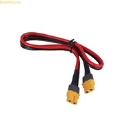 Doublebuy XT60 Extension Cable Leads Silicone Wire 12AWG Silicone Wire for  Motor