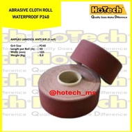 Kertas Amplas Roll - Langsol - Abrasive Cloth Roll Waterproof P240 - 5