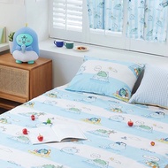 KAKAO FRIENDS Summer Cooling Blanket &amp; Pillow Cover Set - Niniz Jordy (MADE IN KOREA)