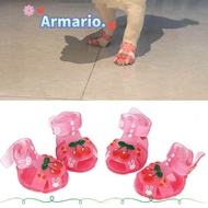 ARMARIO Pet Shoes, Cool Multi-Size Pet Jelly Shoes, Creative Breathable Silicone Cat Dog Shoes Pet