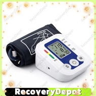 RecoveryDepot Arm Type Rechargeable Digital Blood Pressure Monitor Original Accurate Meter