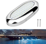 RVZONE 4.6in Underwater Lights for Boat IP68 Waterproof Marine Led Lighting for Boats 1800LM 316 Sta