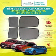 Magnetic sunshades for Vinfast VF3, VF E34, VF5, VF8, VF9, VF6, VF7, Fadil, Lux A, Lux SA, Limo genu