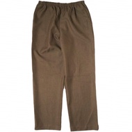 กางเกงขายาวผ้าเซิร์จโพลีเอสเตอร์มือสอง ยี่ห้อ Alfred Dunner ไซส์ 14 (ประมาณ L-XL) สีน้ำตาล