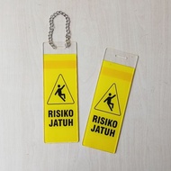 Acrylic Fall Risk, Acrylic Patient Bed Marker, Patient Safety Support Property