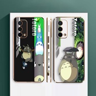 Spirited Away Cute Totoro E-TPU Phone Case For OPPO A79 A75 A73 A54 A35 A31 A17 A16 A15 A12 A11 A9 A7 A5 AX5 F11 F9 F7 F5 R17 Realme C1 Find X3 Pro Plus S E K X
