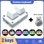 ◆❖SimPad OSU 2 keys Macro Programming Keyboard RGB Mini Keyboard Gaming Drawing Red Switch Custom Keyboard Gaming Keypad