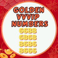 Golden VVVIP 6688 6868 8666 8686 VIP Number ABAB AABB Series VIP手机号码