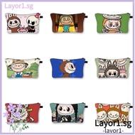 LAYOR1 Labubu Pencil Bag, Large Capacity Cute Cartoon Pencil Cases, Fashion Cosmetic Bags