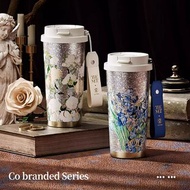 GERM梵高純鈦保溫杯咖啡杯女生便攜水杯子