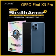 OPPO Find X3 Pro X-One Stealth Armor 3 Screen Protector Clear / Matte Anti-Fingerprint Gaming Screen