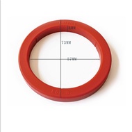 58mm Espresso Machine Gasket Cafelat Silicone Seal 8mm for E61 Group Head & Portafilter Replacement
