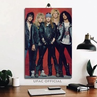 ROCK BAND GUNS N ROSES MEN'S ROOM POSTER 20X30 | CUSTOM ROOM POSTER GUITARIST BAND GUNS N ROSES | Ca