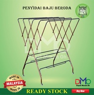 CLOTHES HANGER WITH WHEELS DMOPB104-RAK PENYIDAI BAJU&amp;KAIN BERODA/DRYING RACKS/RAK AMPAIAN BAJU/CLOTHESLINE