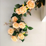 Roof Decoration Flower Room Head Flower Wedding Artificial Flower Four Corners 5ECD