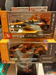 1:43 Burago 麥拿倫MCL38 Miami GP