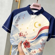 Malaysia 69th birthday polo, suitable for family and team use.