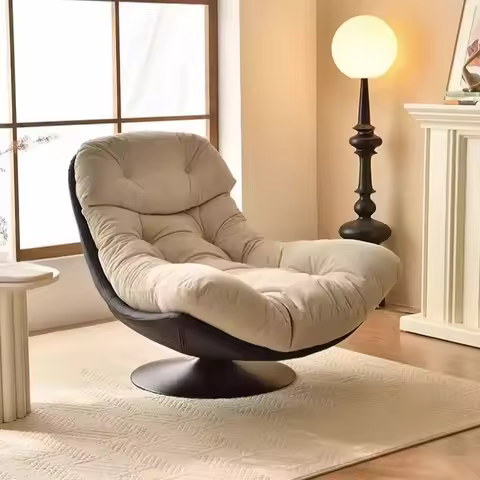 Rotating 360 degree recliner sofa chair synthetic leather ergonomics home office