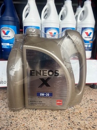 น้ำมันเครื่อง Eneos X 0W-20 SP Eco Fully Syn เกรดสังเคราะห์แท้ 100% 0w20 ขนาด 3+1 L