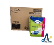 (Carton Deal) Tena Value Adult Diapers 8 x 8s (Large)
