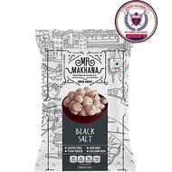 Mr Makhana Fox Nuts Black Salt Popped Lotus Seeds Roasted In Olive Oil 20g