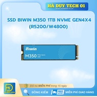 SSD BIWIN M350 1TB NVME GEN4X4 (R5200/W4800) - Genuine Commitment - 36T Warranty - Ha Duy Tech